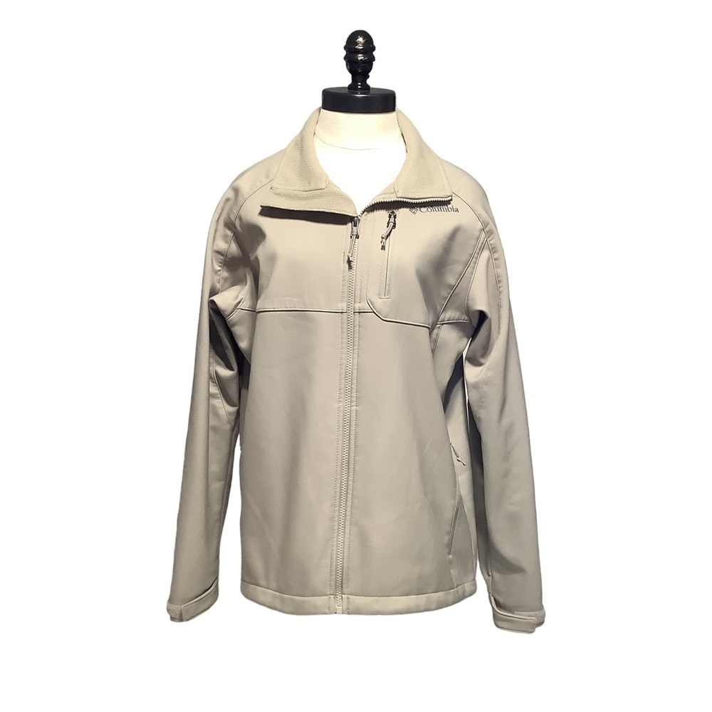 COLUMBIA Omni-Shield Lightweight Softshell Jacket‎ Tan Size M